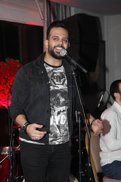 Charbel Khalil and the band at Burj on Bay 